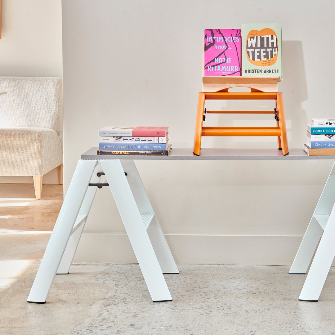 Lucano Step Ladder 2-Step WHITE
