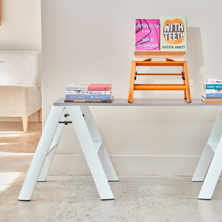 Lucano Step Ladder 2-Step WHITE