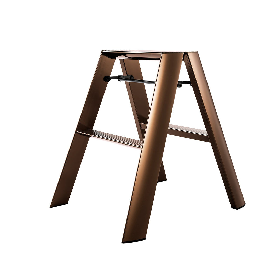 Lucano Premium Step Ladder 2-Step BRONZE