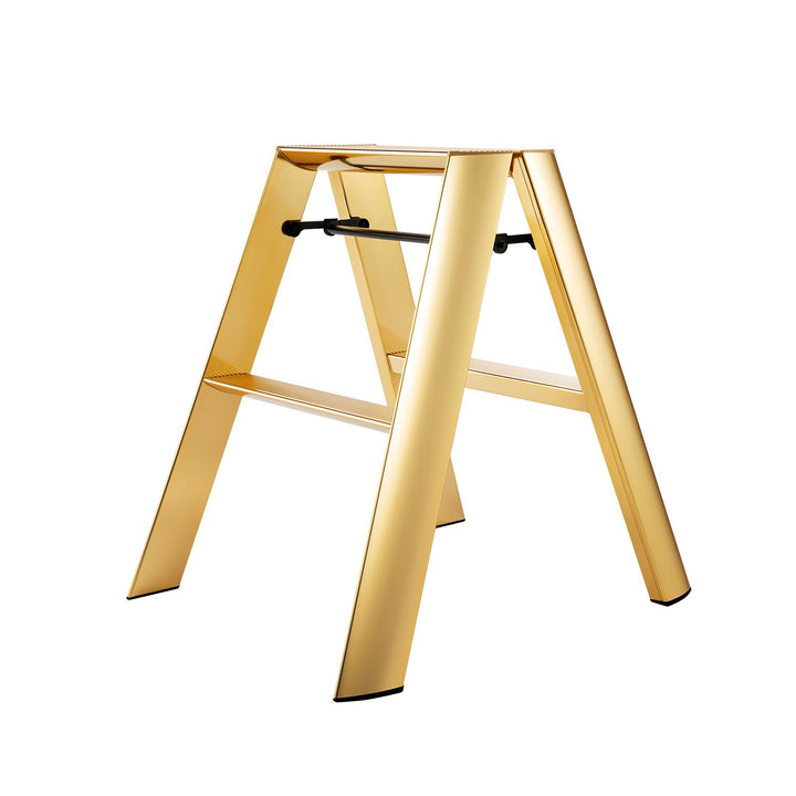 Lucano Premium Step Ladder 2-Step GOLD