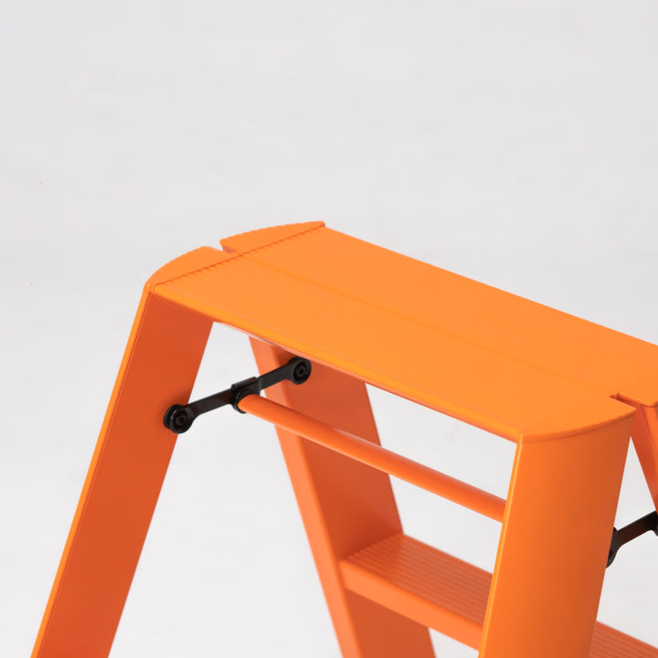 Lucano Step Ladder 2-Step ORANGE