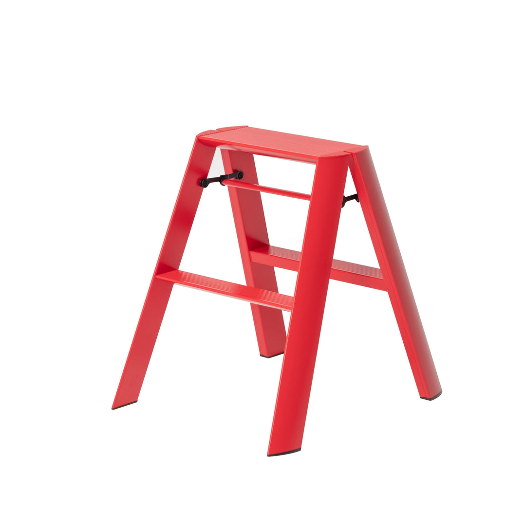 Lucano Step Ladder 2-Step RED