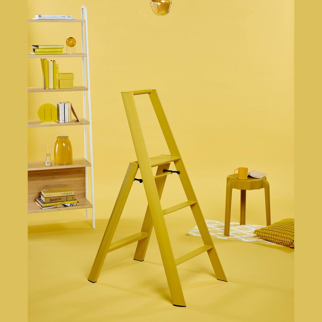 Lucano Step Ladder 3-Step MUSTARD YELLOW