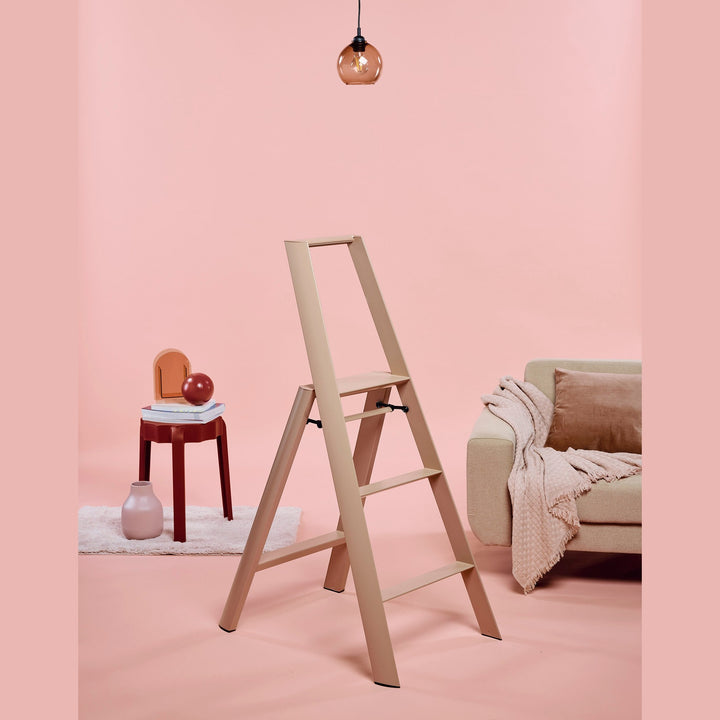 Lucano Step Ladder 3-Step PEACH BROWN