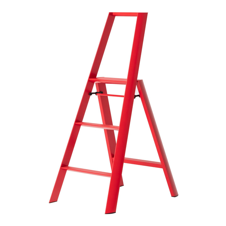 Lucano Step Ladder 3-Step RED