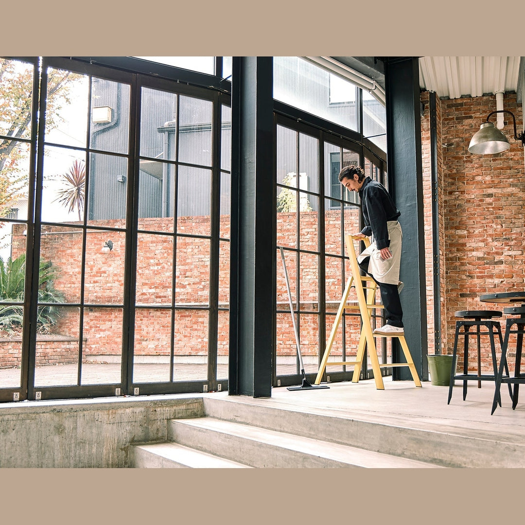 Lucano Step Ladder 4-Step MUSTARD YELLOW
