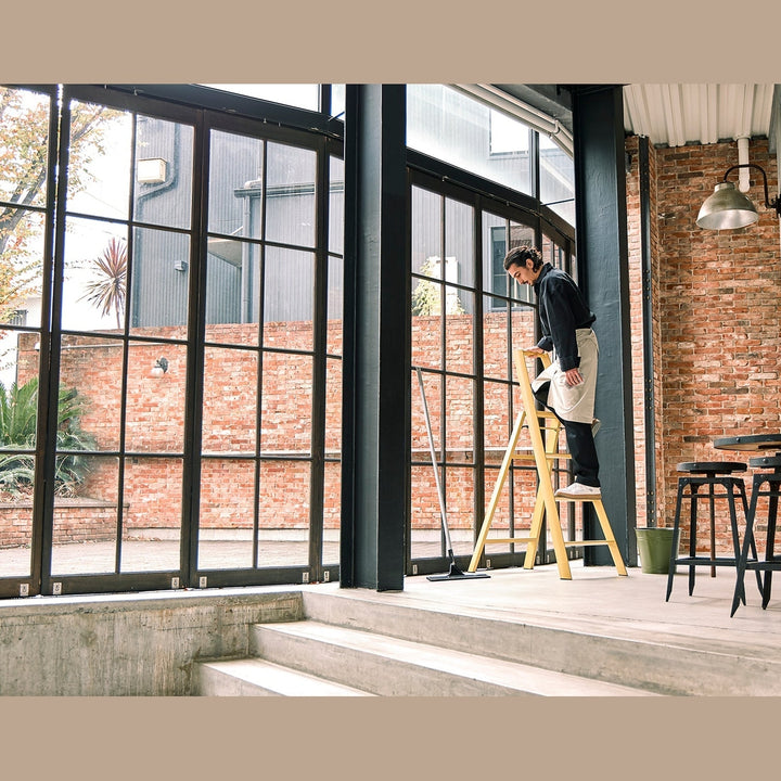 Lucano Step Ladder 4-Step MUSTARD YELLOW