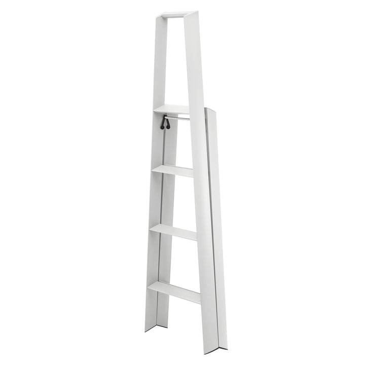 Lucano Step Ladder 4-Step CRYSTAL GRAY