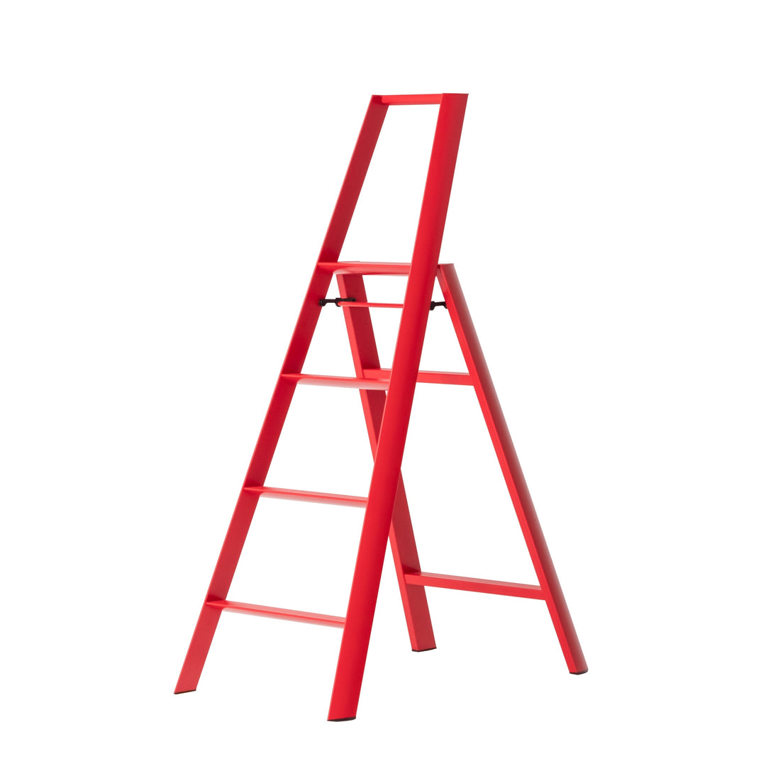 Lucano Step Ladder 4-Step RED