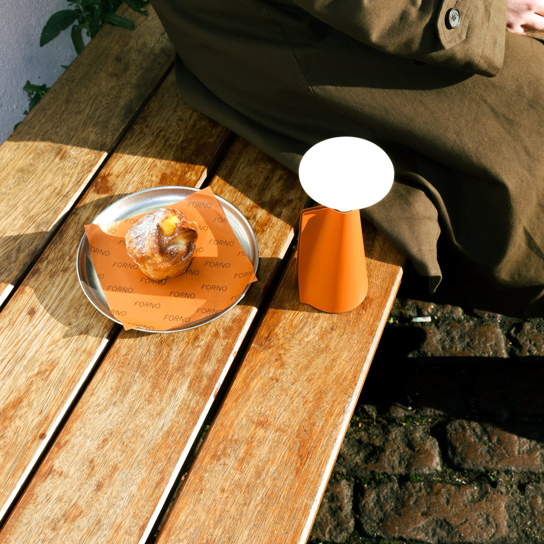 Mantle Portable Lamp in Claycourt Orange