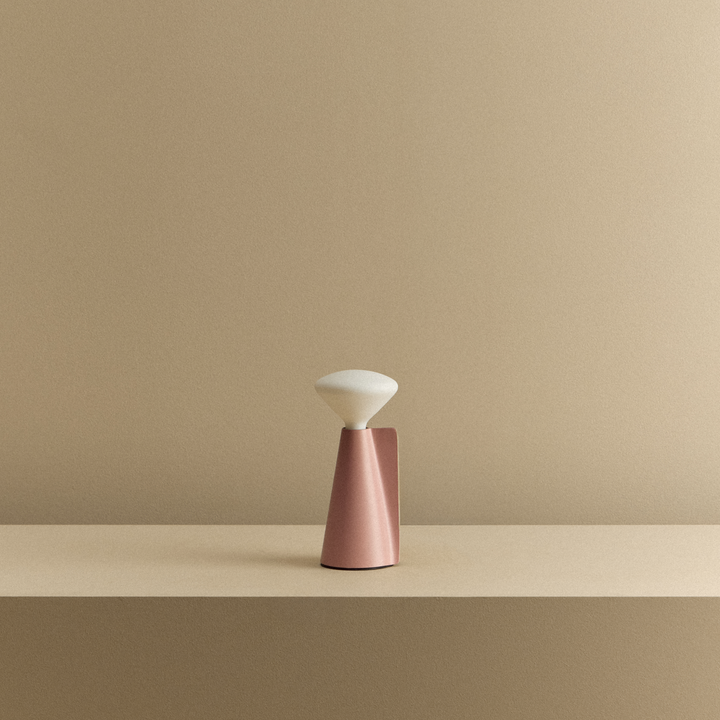 Mantle Portable Lamp in Peony Pink