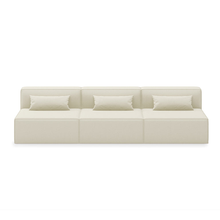 Mix Modular 3-Piece Armless Sofa