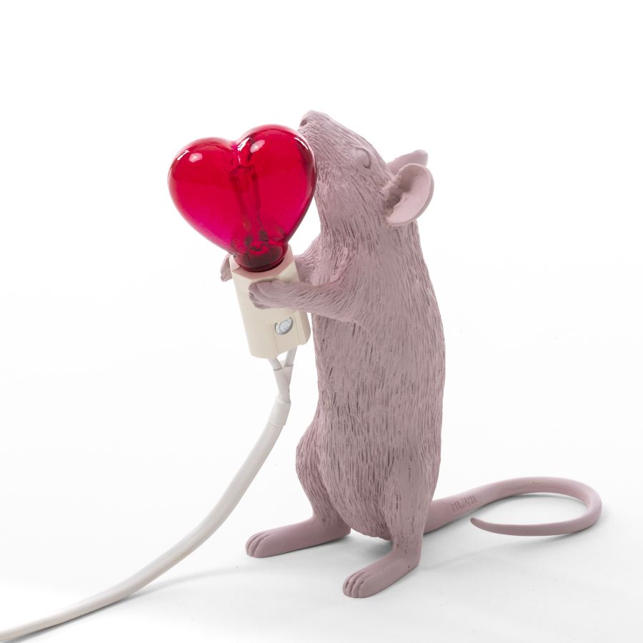 Mouse Table Lamp Love Edition by Seletti - Bayte