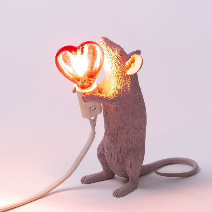 Mouse Table Lamp Love Edition by Seletti - Bayte