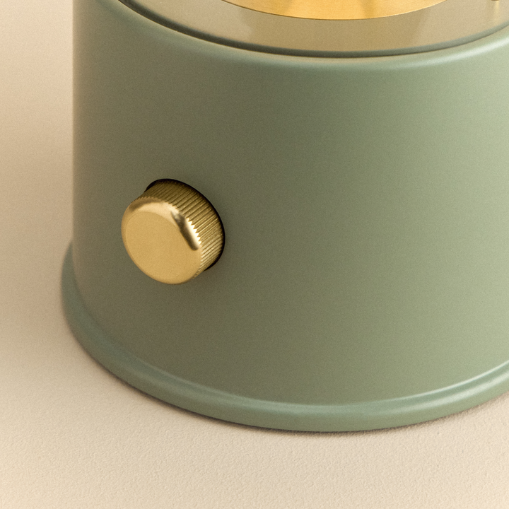 The Muse 2.0 Portable Lamp in Pleasure Garden Green