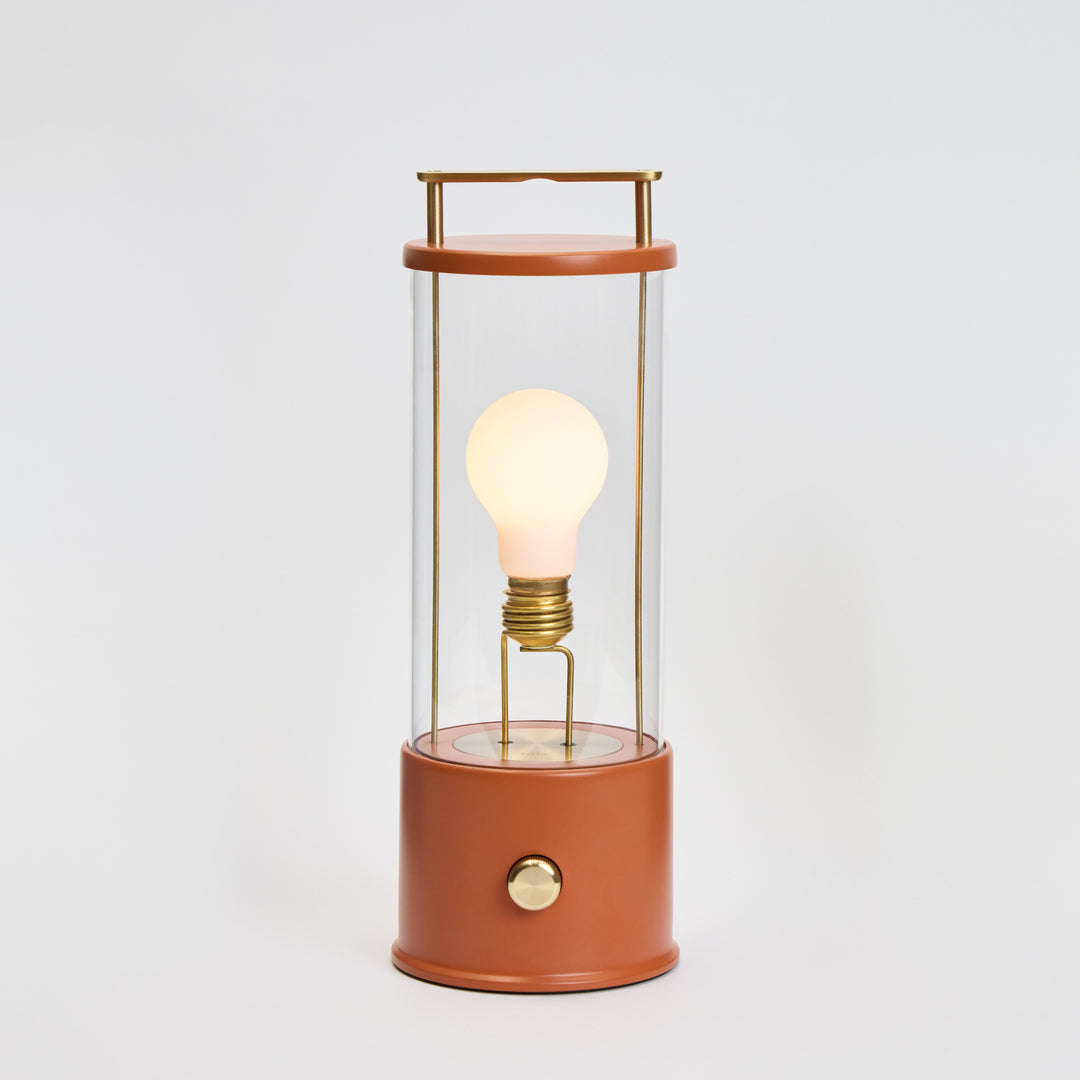 The Muse 2.0 Portable Lamp in Claycourt Orange