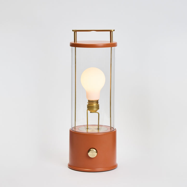 The Muse 2.0 Portable Lamp in Claycourt Orange