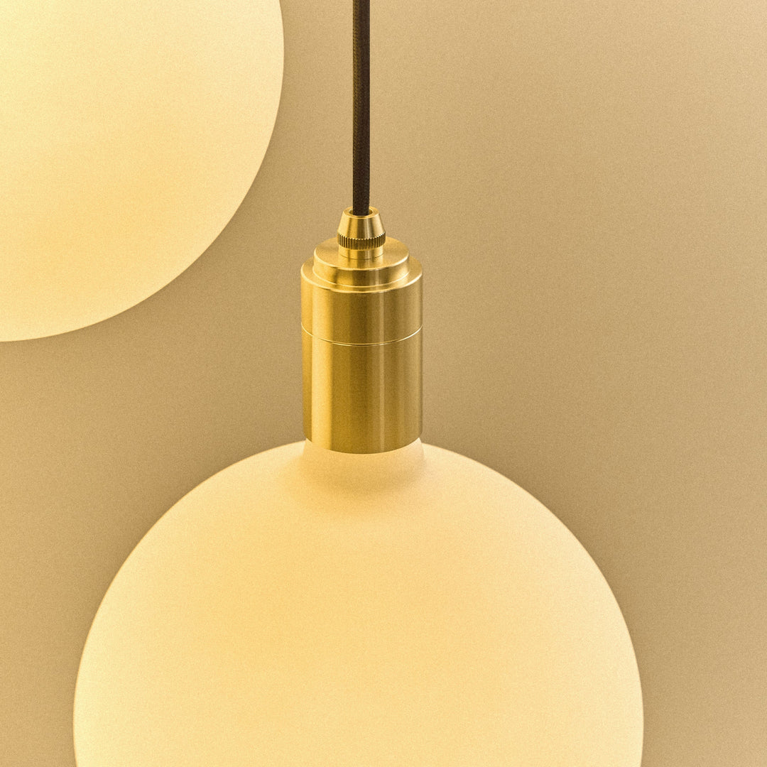 Five Pendant in Brass + Sphere V