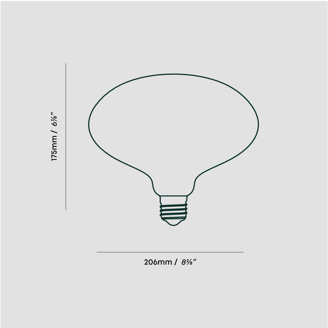 Oval II Plug-In Pendant in Graphite