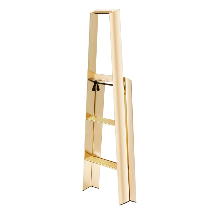 Lucano Premium Step Ladder 3-Step GOLD