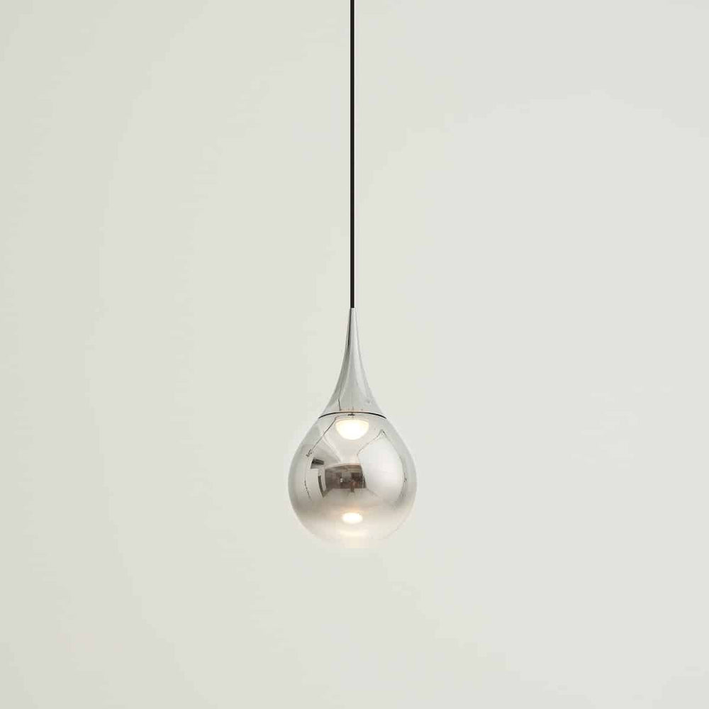 Paopao Pendant P1 by Seed Design in Chrome, studio shot