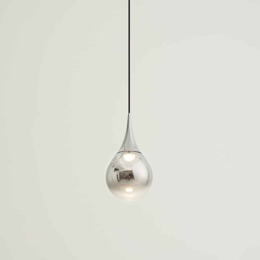Paopao Pendant P1 by Seed Design in Chrome, studio shot