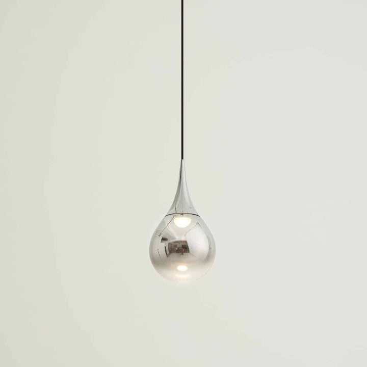 Paopao Pendant P1 by Seed Design in Chrome, studio shot