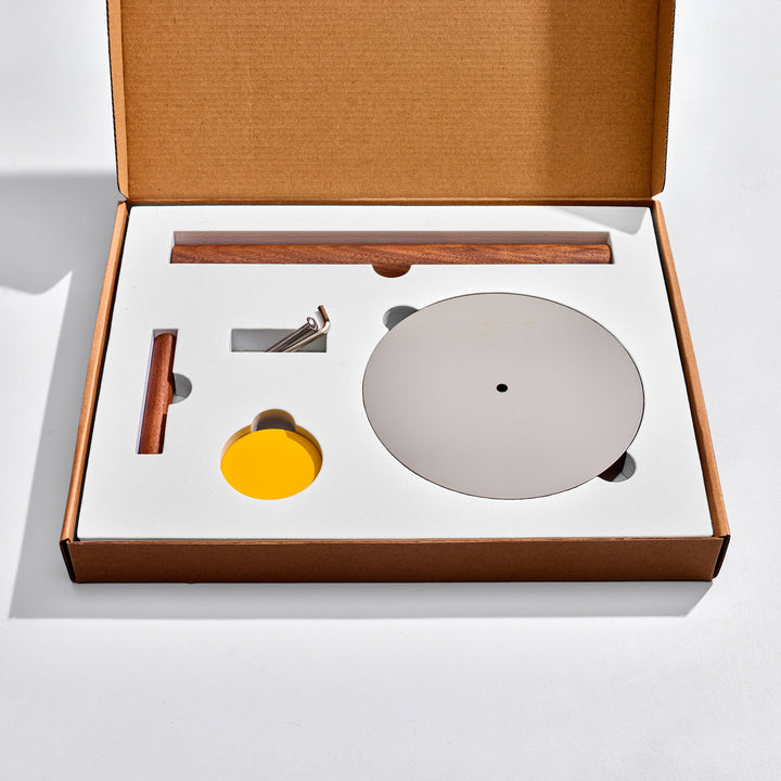 The Paper Towel Keeper - Walnut/Gray