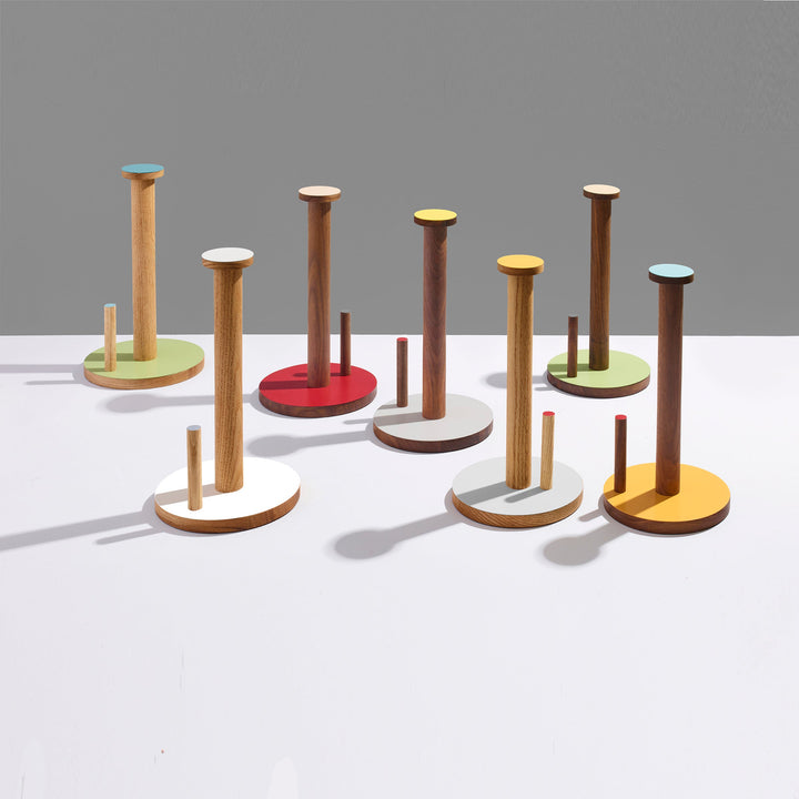 The Paper Towel Keeper - Oak/White