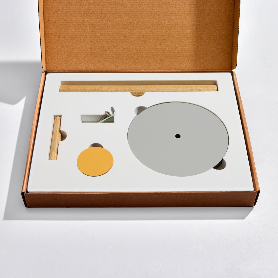 The Paper Towel Keeper - Oak/Gray