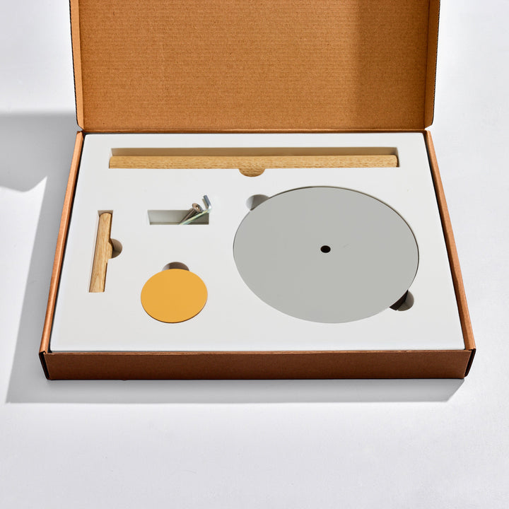 The Paper Towel Keeper - Oak/Gray