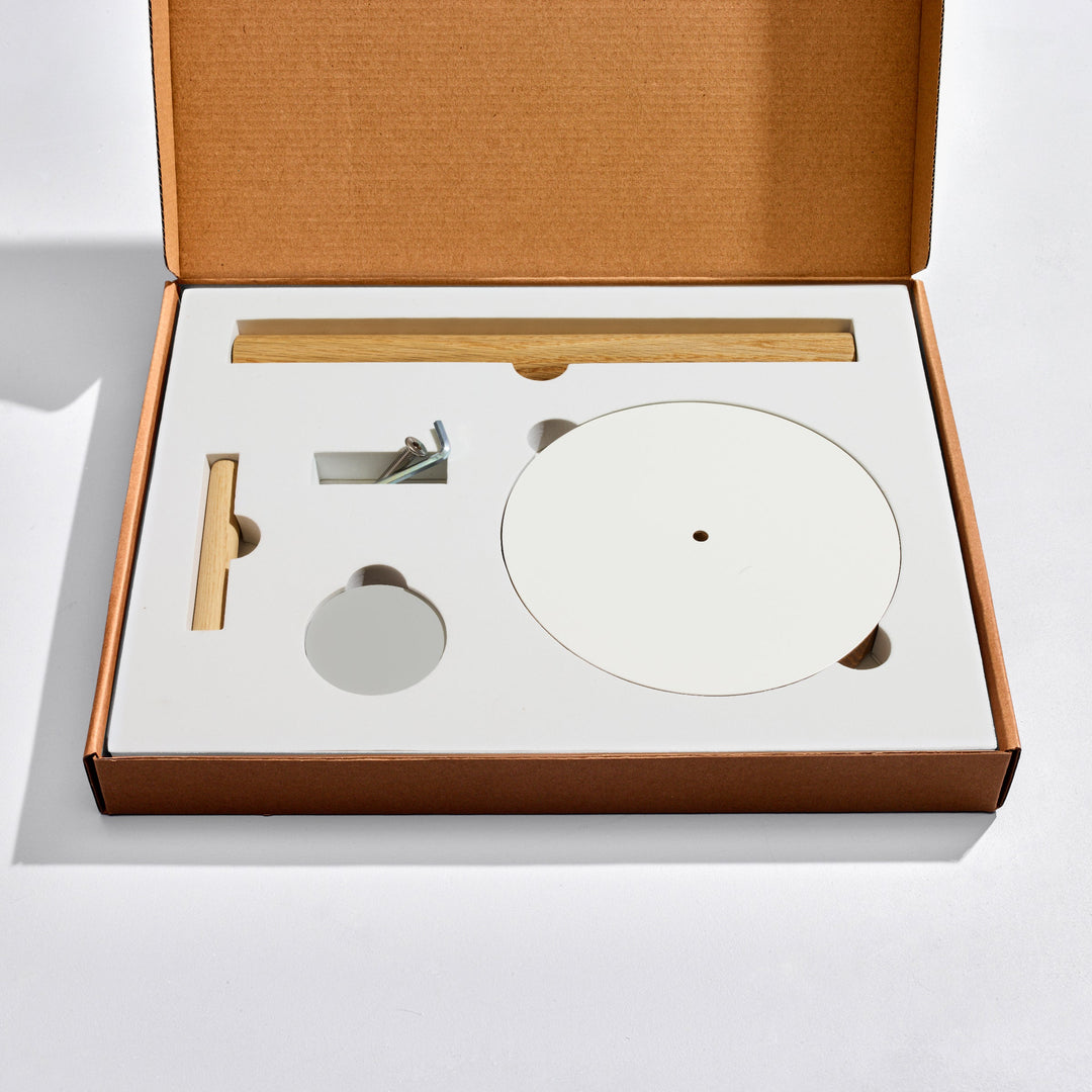 The Paper Towel Keeper - Oak/White