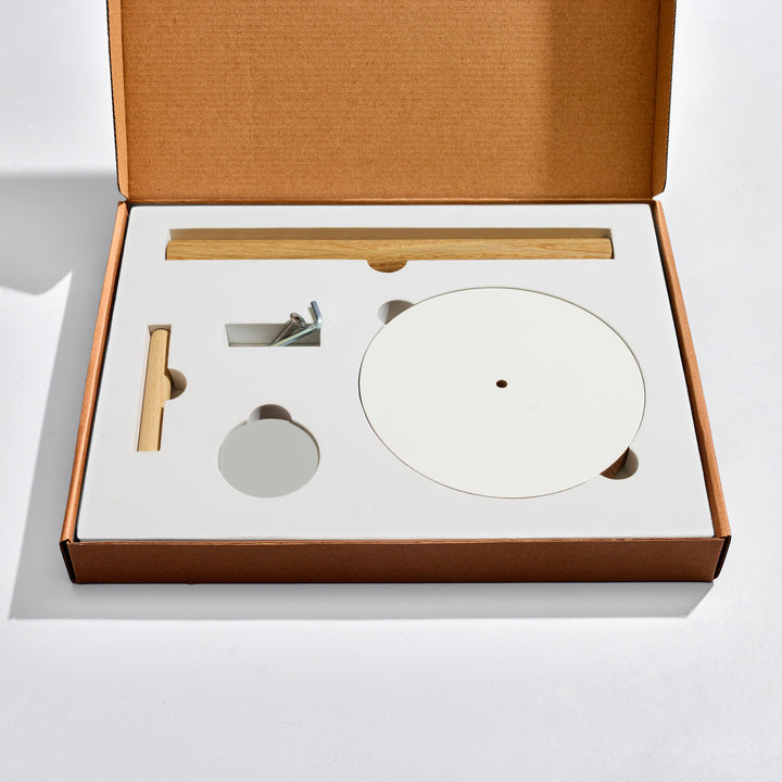 The Paper Towel Keeper - Oak/White