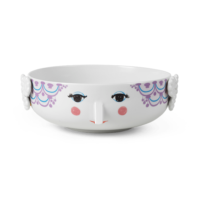 Bjørn Wiinblad Eva Bowl, Purple, Ø: 9.4"