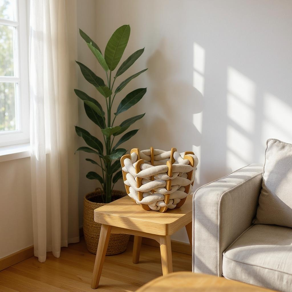 Hull Basket Stone Small
