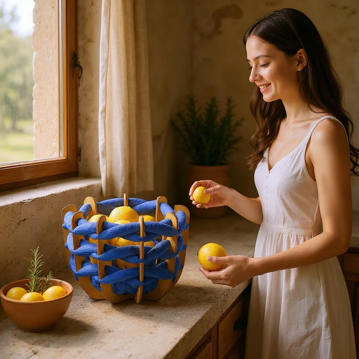 Hull Basket Cobalt Small