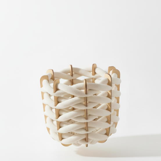 Hull Basket Stone Medium