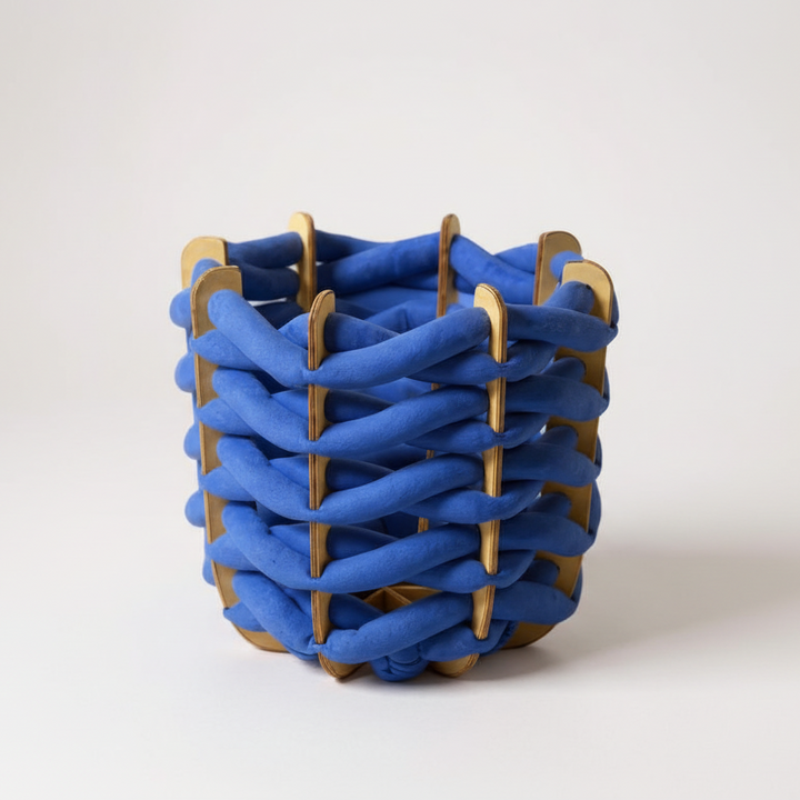 Hull Basket Cobalt Large