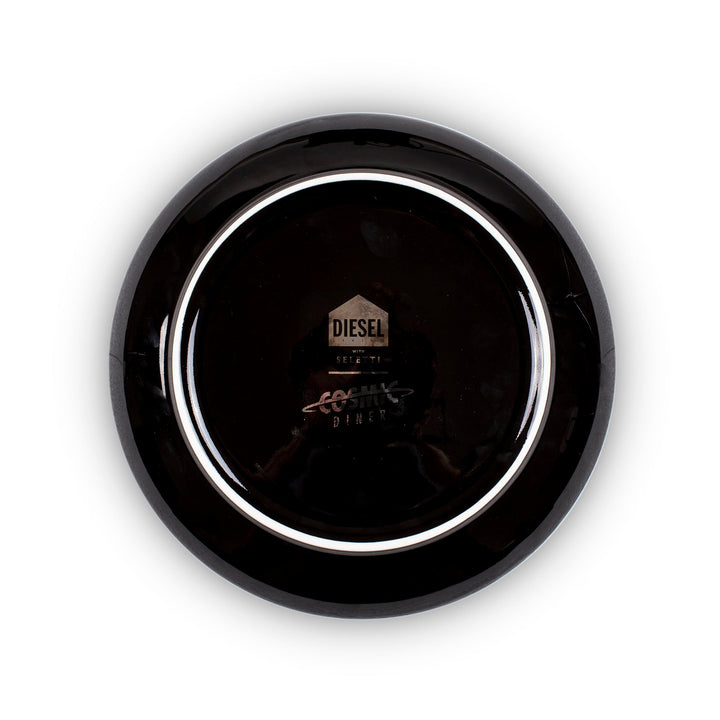 Seletti Cosmic Diner Earth Europe Tray, black underside with the Diesel backstamp