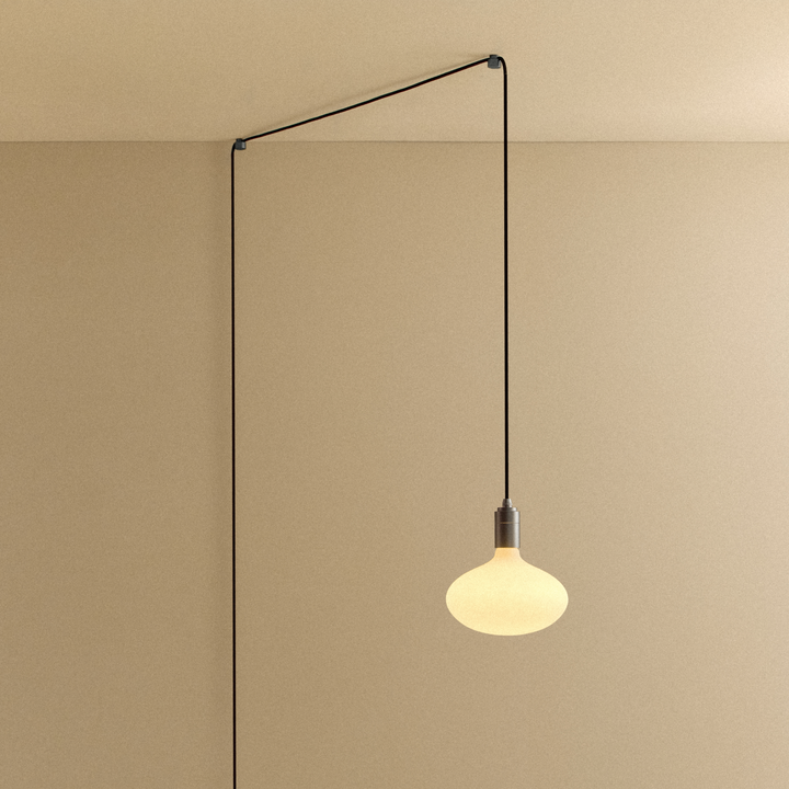 Oval II Plug-In Pendant in Graphite