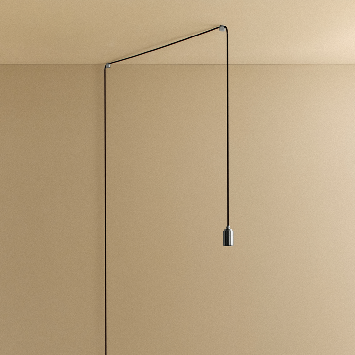 Plug-In Pendant in Stainless Steel