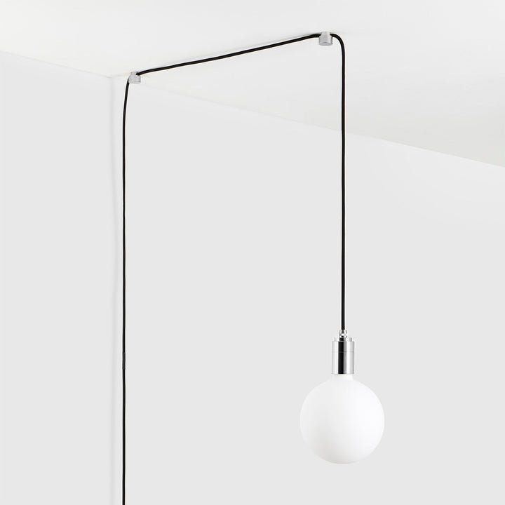 Sphere IV Plug-In Pendant in Stainless Steel