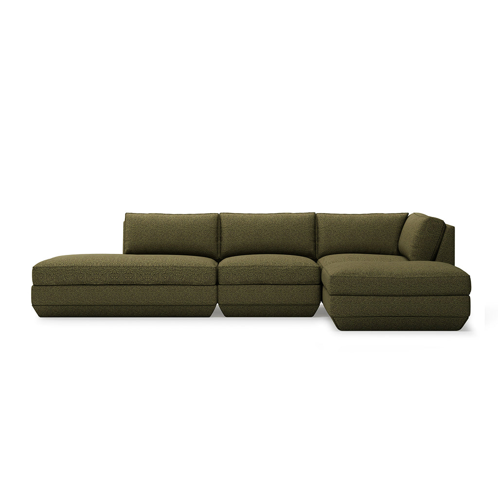 Podium Modular 4-Piece Lounge Sectional B
