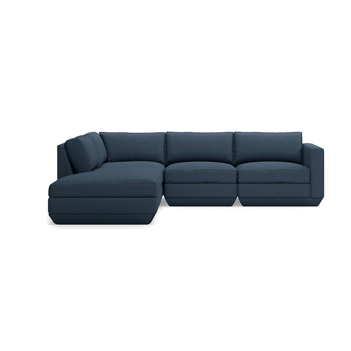 Podium Modular 4-Piece Lounge Sectional A