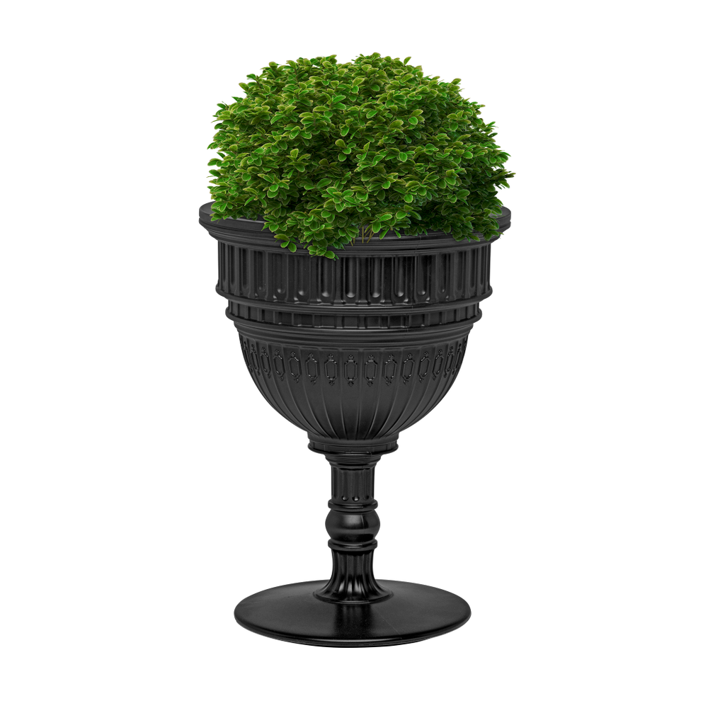 Capitol Planter and Champagne Cooler White design Studio Job