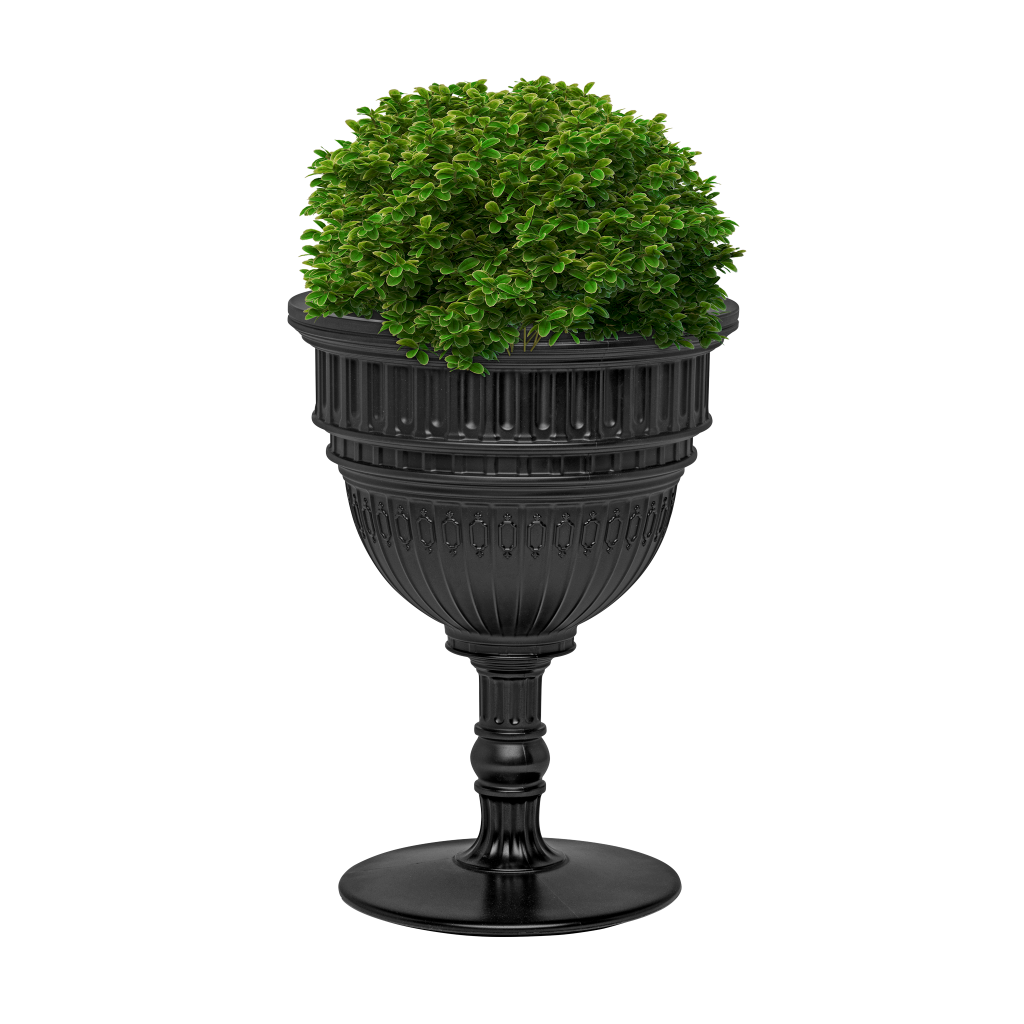 Capitol Planter and Champagne Cooler White design Studio Job