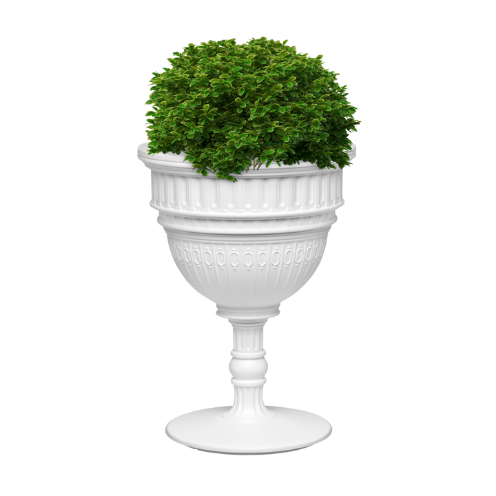 Capitol Planter and Champagne Cooler White design Studio Job