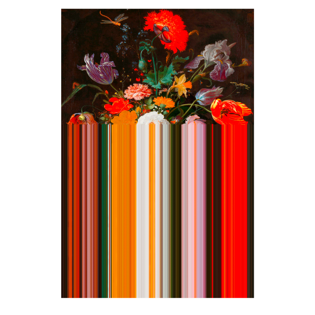 Carpet Glitch Red Rectangular Red Rectangular design Richard Hutten