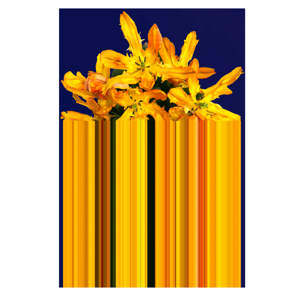 Carpet Glitch Yellow Rectangular Yellow Rectangular design Richard Hutten