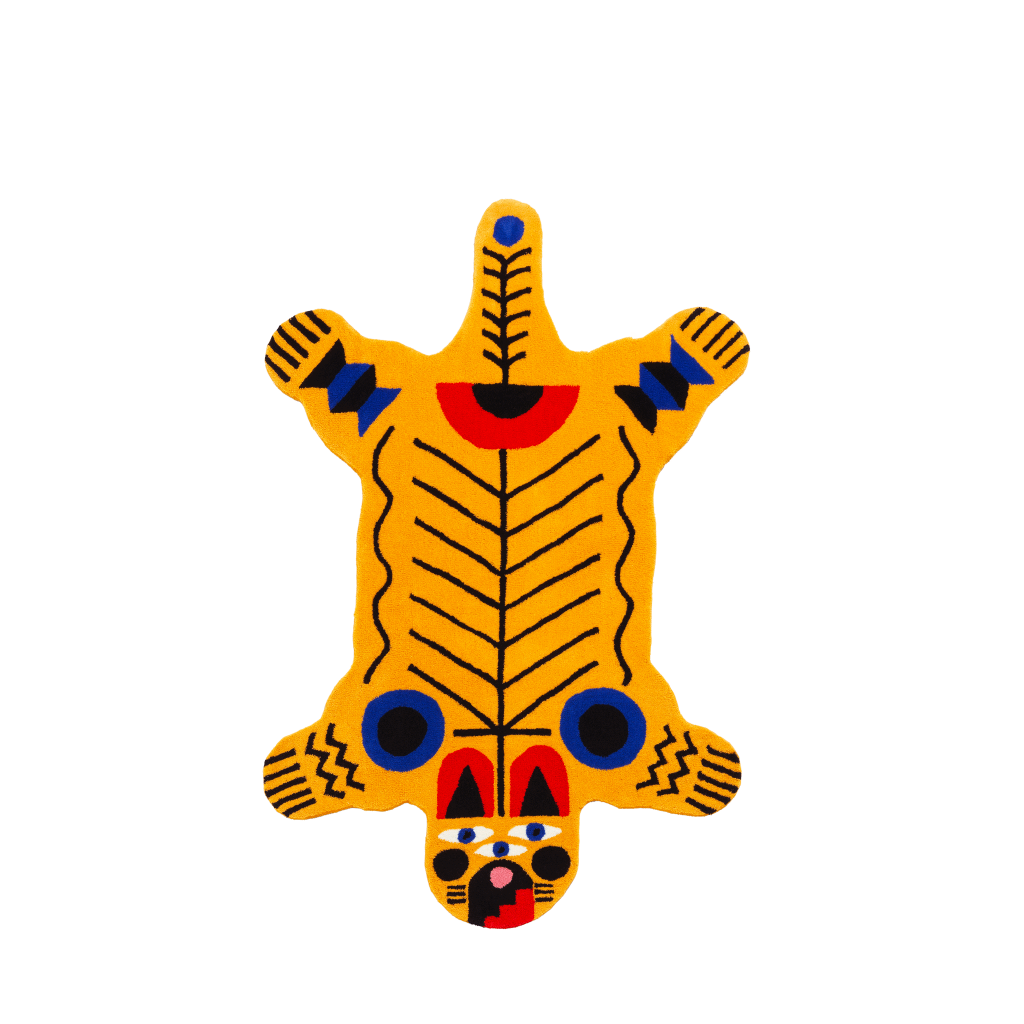 Carpet Oggian Italian Tiger L (Shaped)  design Marco Oggian